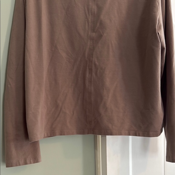 Athleta Brown Long Sleeve Top - Picture 8 of 10